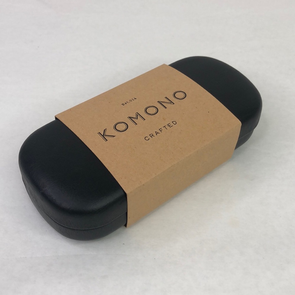 KOMONO Allen Glossy Black Sunglasses NEW - Picture 10 of 11